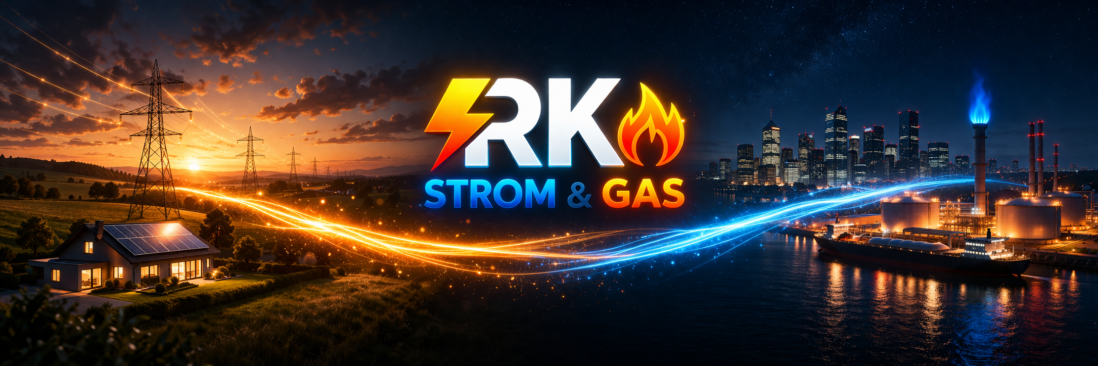 RK Strom & Gas Banner